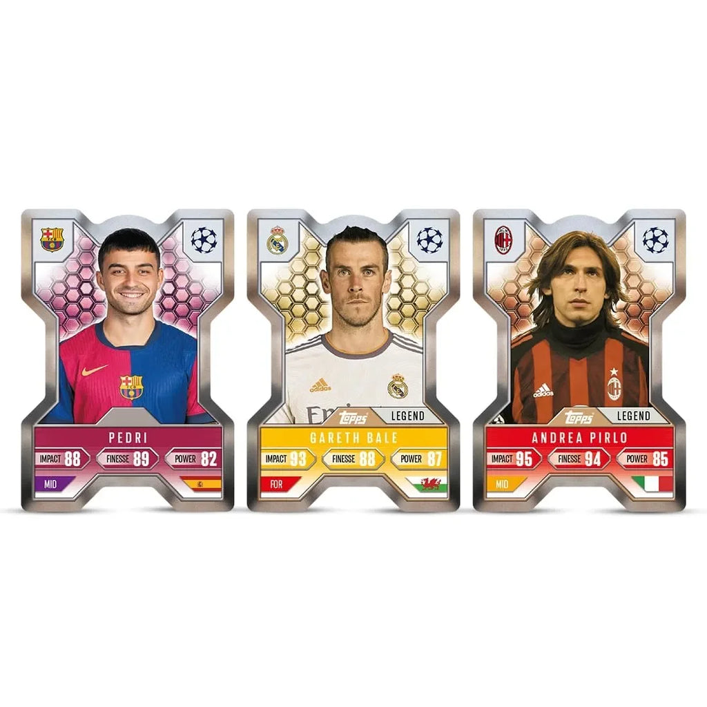 Topps Match Attax Extra 2025 Super Smart Pack – UCL & WUCL Trading Cards (71 Cards, 1 Pro-View Exclusive, 7 Limited Editions, Chrome-X Chance) - Naivri