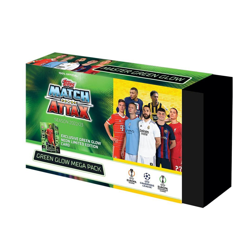 Topps Match Attax Season 2022/23 Green Glow Mega Pack - Naivri