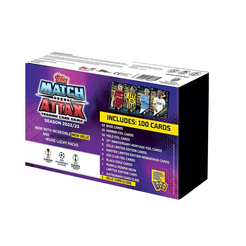 Topps Match Attax Season 2022/23 Purple Power Mega Pack - Naivri