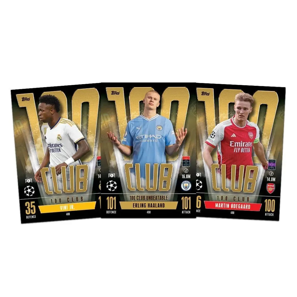 Topps UEFA Champions League Match Attax 23/24 Flow Pack – Official Football Trading & Collectible Card Game for Kids and Teens (Multicolor, Pack of 5 Cards) - Naivri
