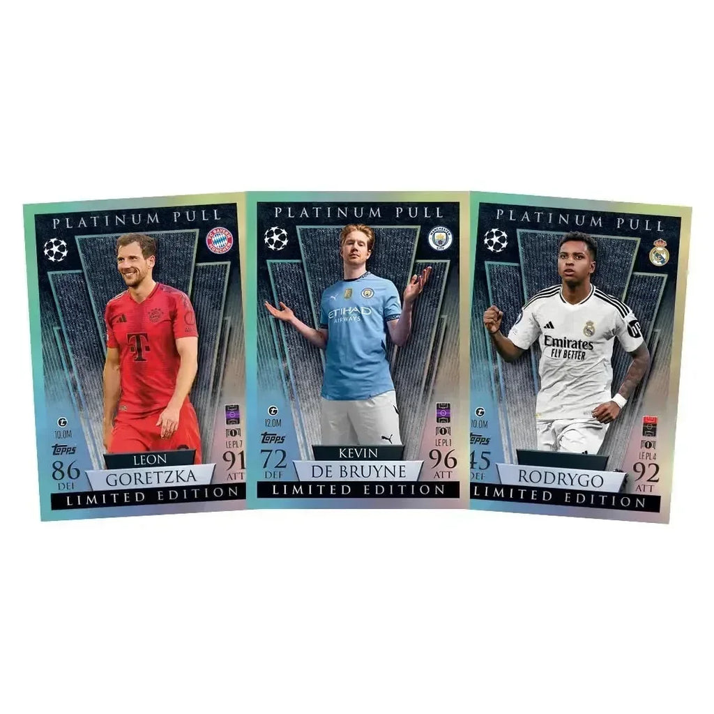 Topps UEFA Champions League Match Attax Season 2024-25 Multipack – 20 Cards, Limited Edition, Rare Inserts, & More - Naivri