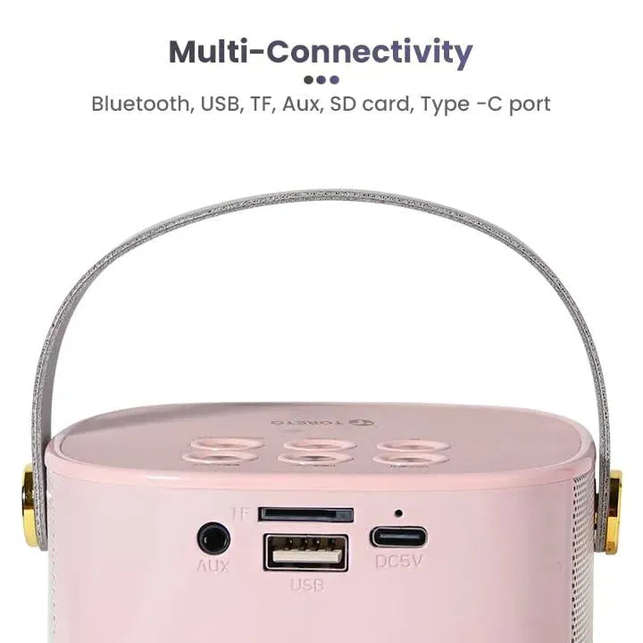 Toreto Tor-375 Jukebox Wireless Speaker White - Naivri