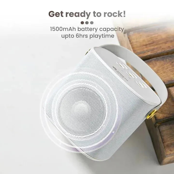Toreto Tor-375 Jukebox Wireless Speaker White - Naivri