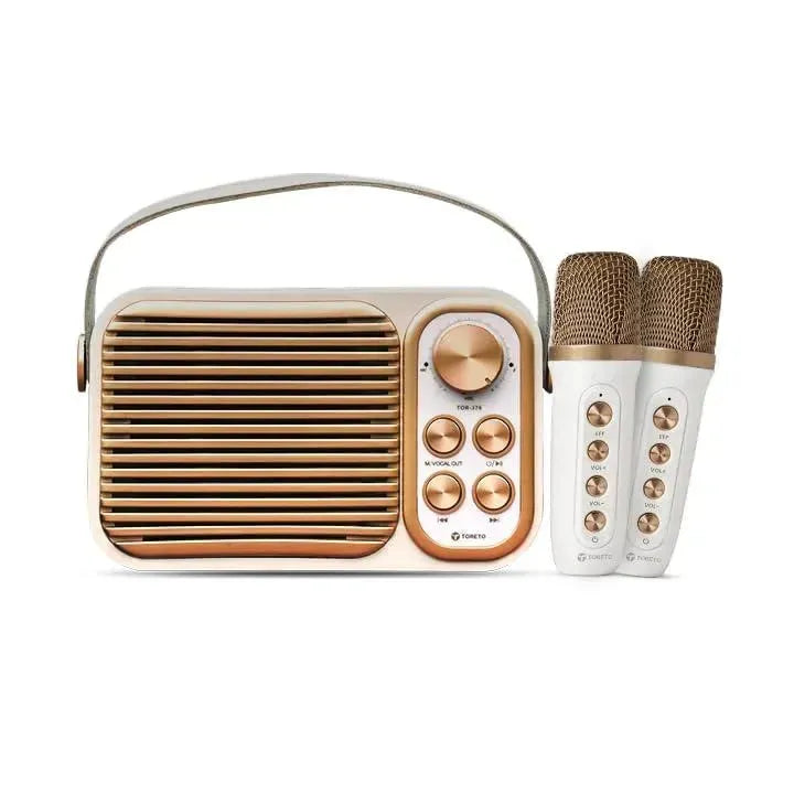 Toreto Tor-376 Retro Mini Wireless Speaker - Naivri