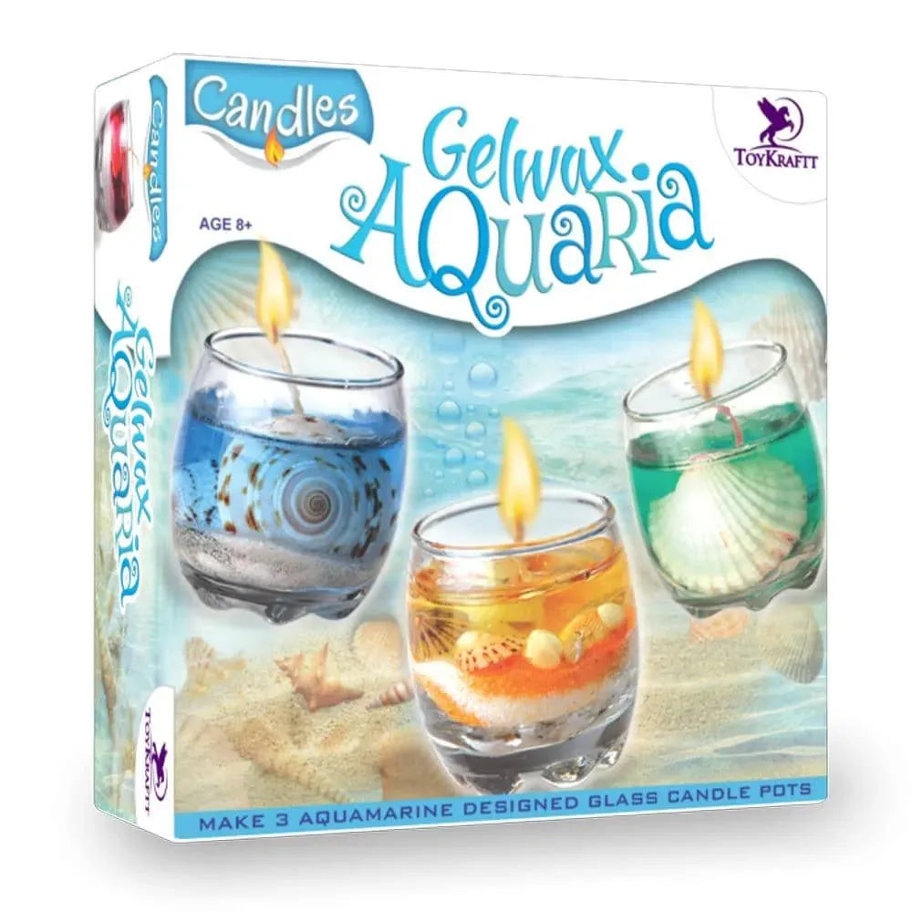 Toykraftt DIY Candles Gelwax Aquaria - Naivri