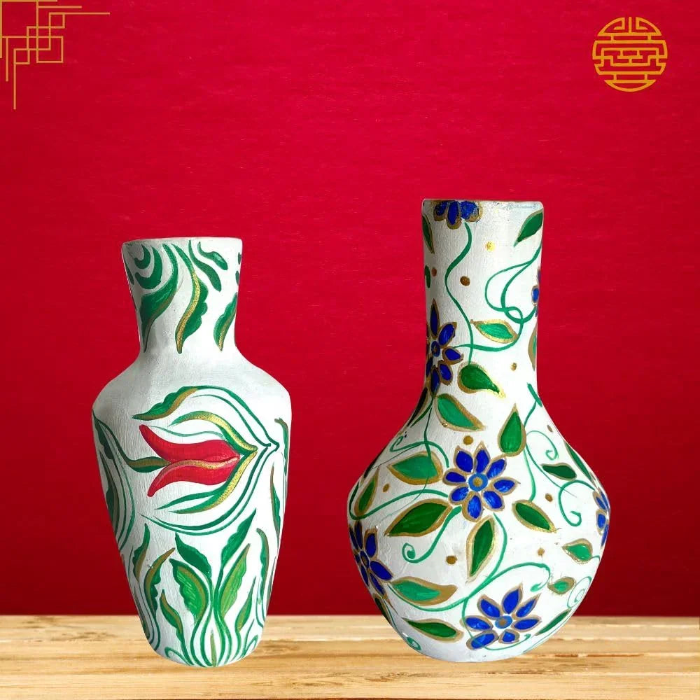 Toykraftt Oriental Vases Pot Painting Kit | Art & Craft for Kids 8–12 - Naivri