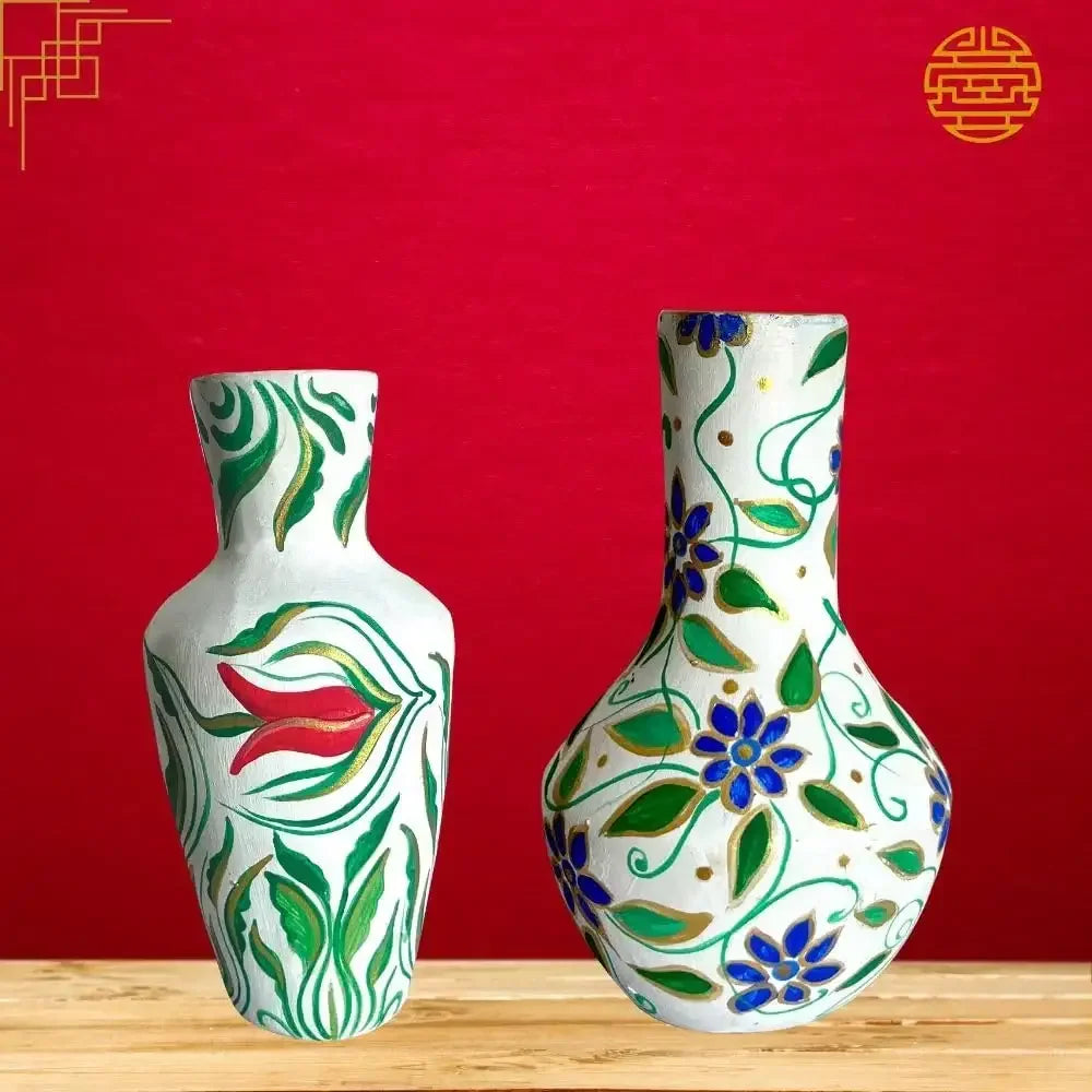 Toykraftt Oriental Vases Pot Painting Kit | Art & Craft for Kids 8–12 - Naivri