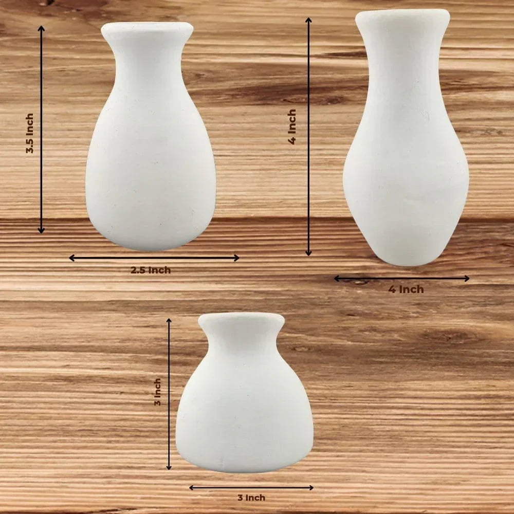 Toykraftt Pretty Pots Painting Kit for Kids | Art & Craft DIY Set - Naivri