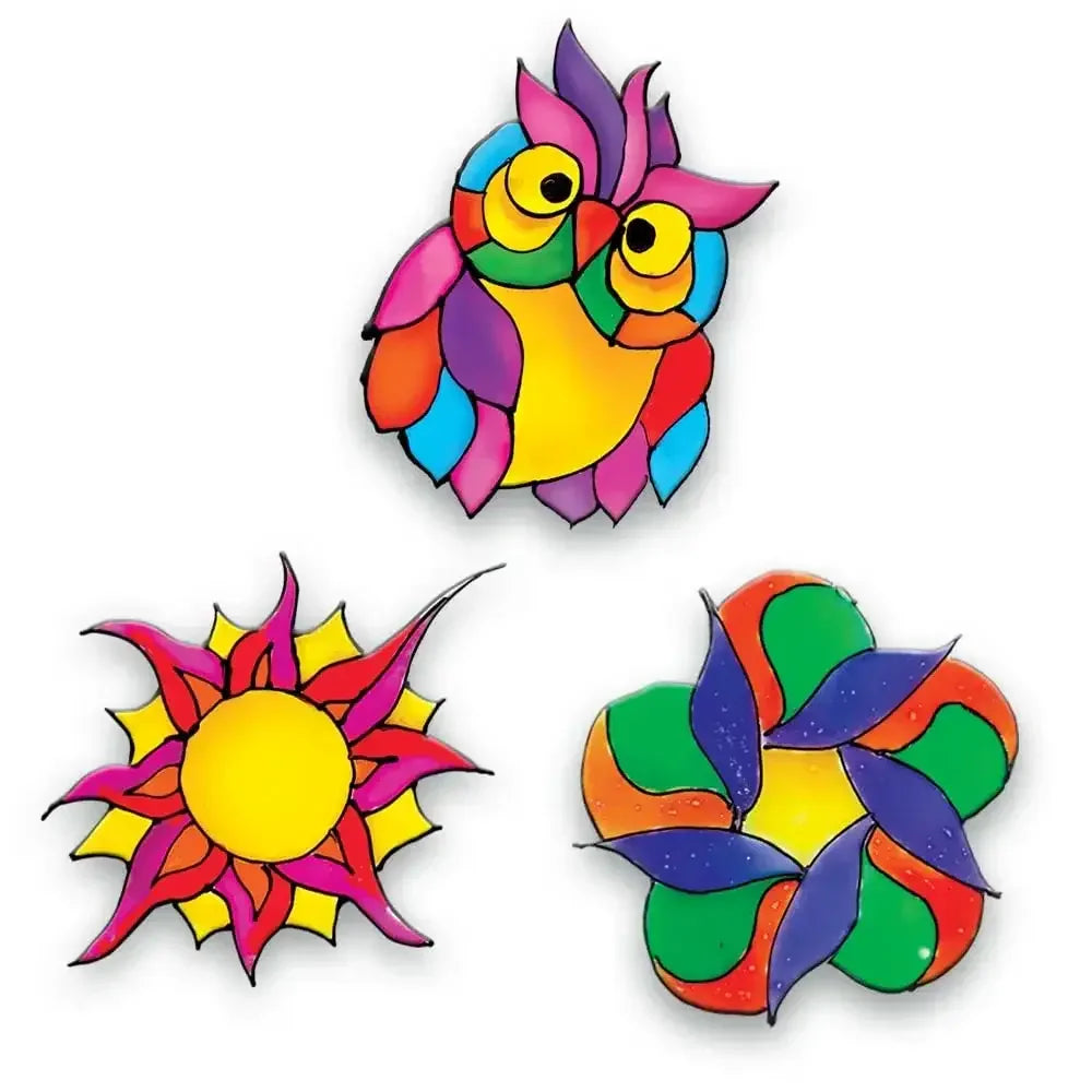Toykraftt Suncatchers Window Art Kit for Kids - Naivri