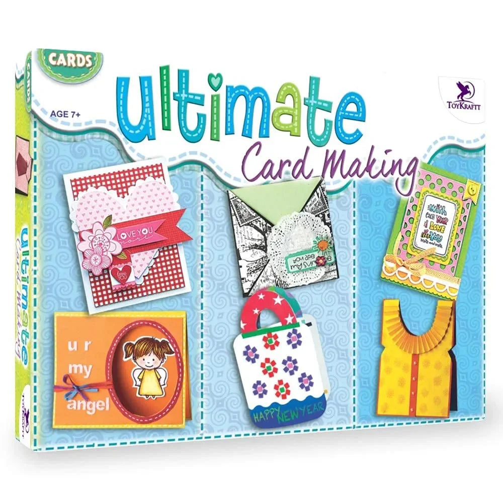 Toykraftt Ultimate Greeting Card Making Kit for Kids - Naivri