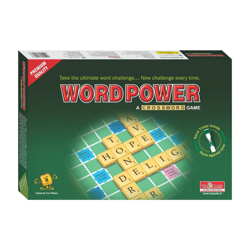 Toymate WordPower A Crossword Game - Naivri