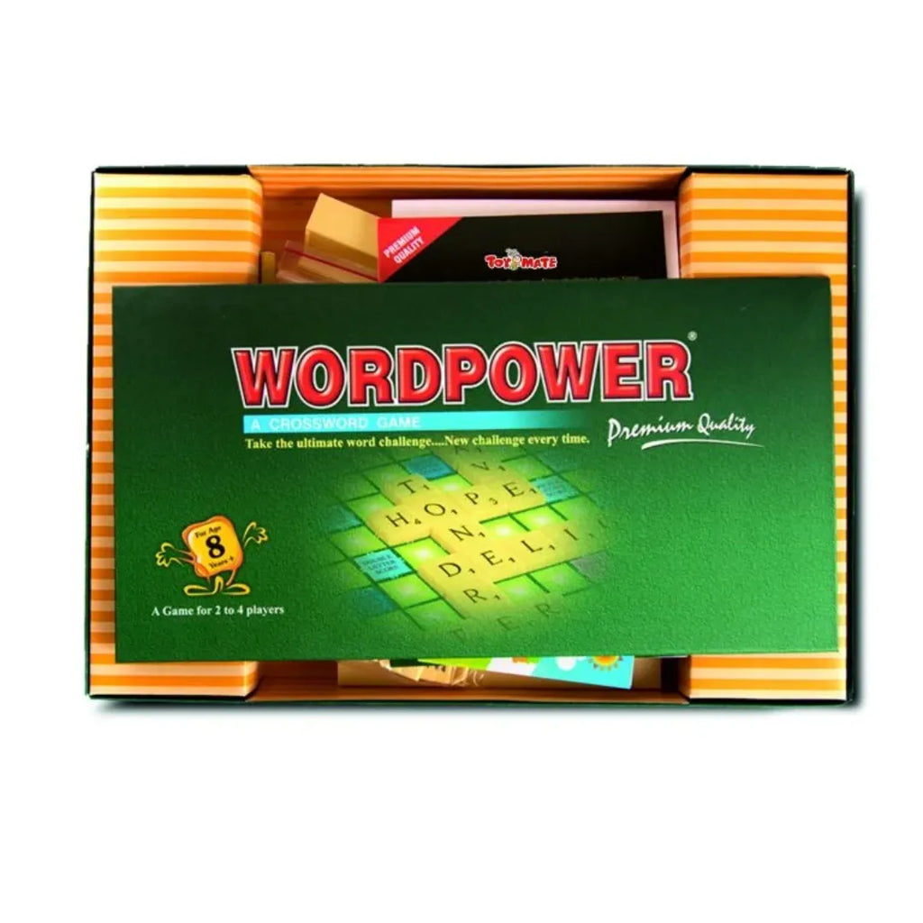 Toymate WordPower A Crossword Game - Naivri