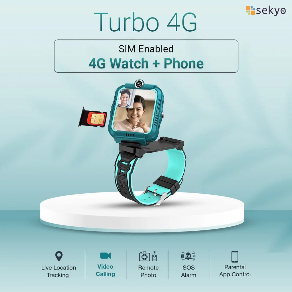 Turbo 4G GPS Smart Watch Phone - Naivri