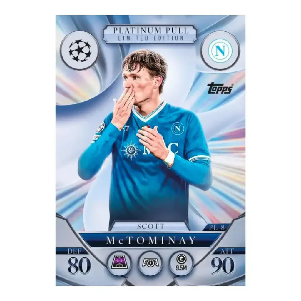 UCC Match Attax 25/26 Football Trading Card Collection – UEFA Champions League & Europa League Edition - Naivri