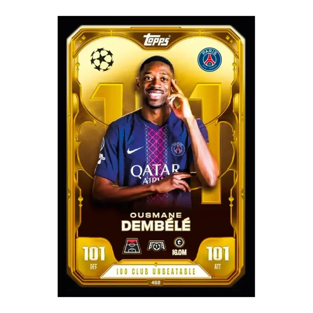 UCC Match Attax 25/26 Football Trading Card Collection – UEFA Champions League & Europa League Edition - Naivri