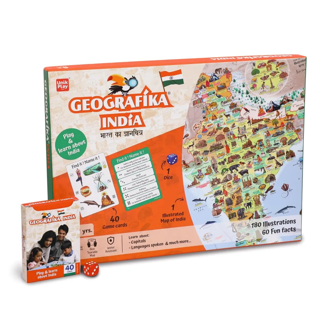 Unik Play Geografika India - Naivri