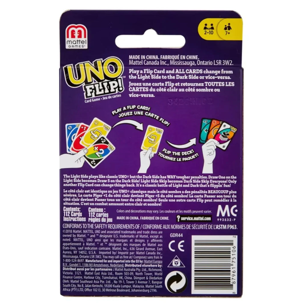 UNO Flip!™ Card Game – The Double-Sided, High-Stakes Twist on a Classic - Naivri