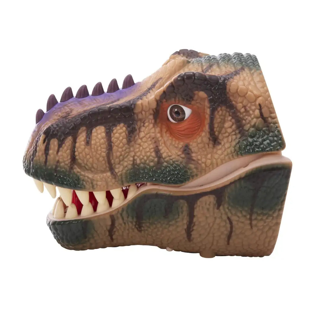 Dino Vapor Hand Puppet – Roaring, Mist & LED Fun for 3+ - Naivri