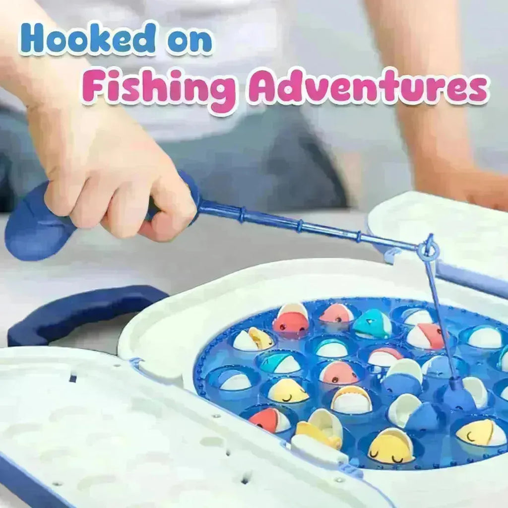 Veva Toys Funny Fishing Game Rechargeable Blue - Naivri