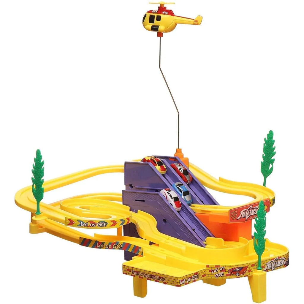 Veva Toys Race N Roll Track Set Rechargeable - Naivri