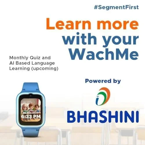 WachMe 4G Kids Smart Safety Watch WM4GA1 - Platinum Edition - Naivri