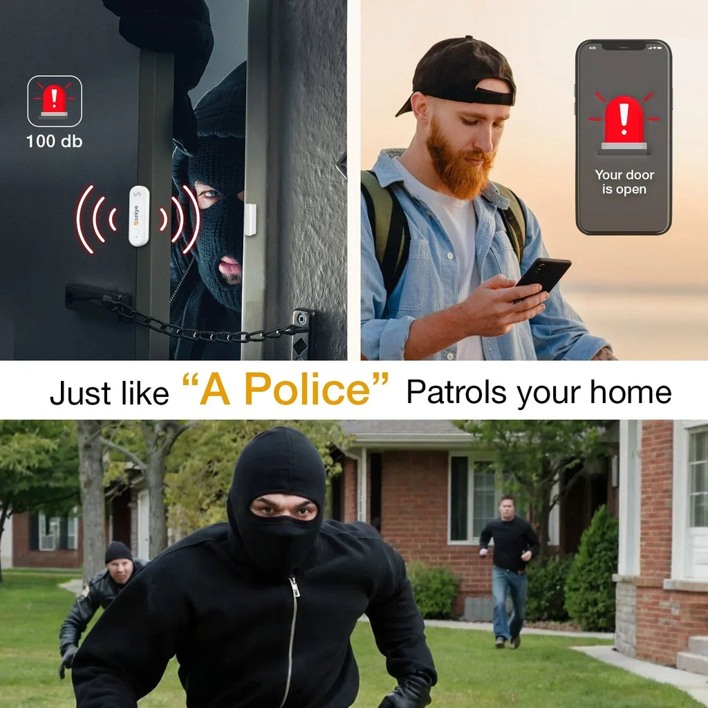 Wifi Smart Door/Window Sensor - Naivri