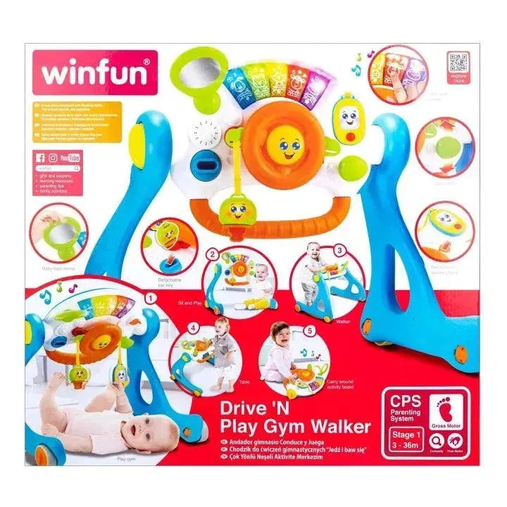 Winfun Drive 'N Play Gym Walker - Naivri