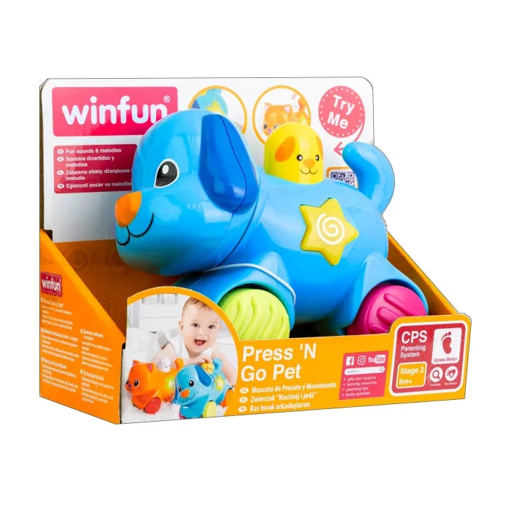 Winfun Press 'N Go Pet - Puppy - Naivri