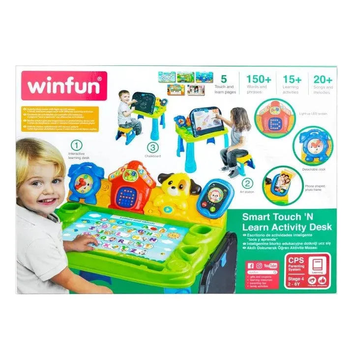 Winfun Smart Touch 'N Learn Activity Desk - Naivri