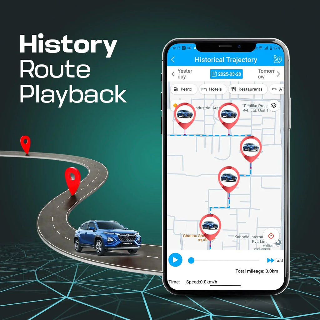 Wired-GPS Tracker | Car GPS Tracker - Naivri