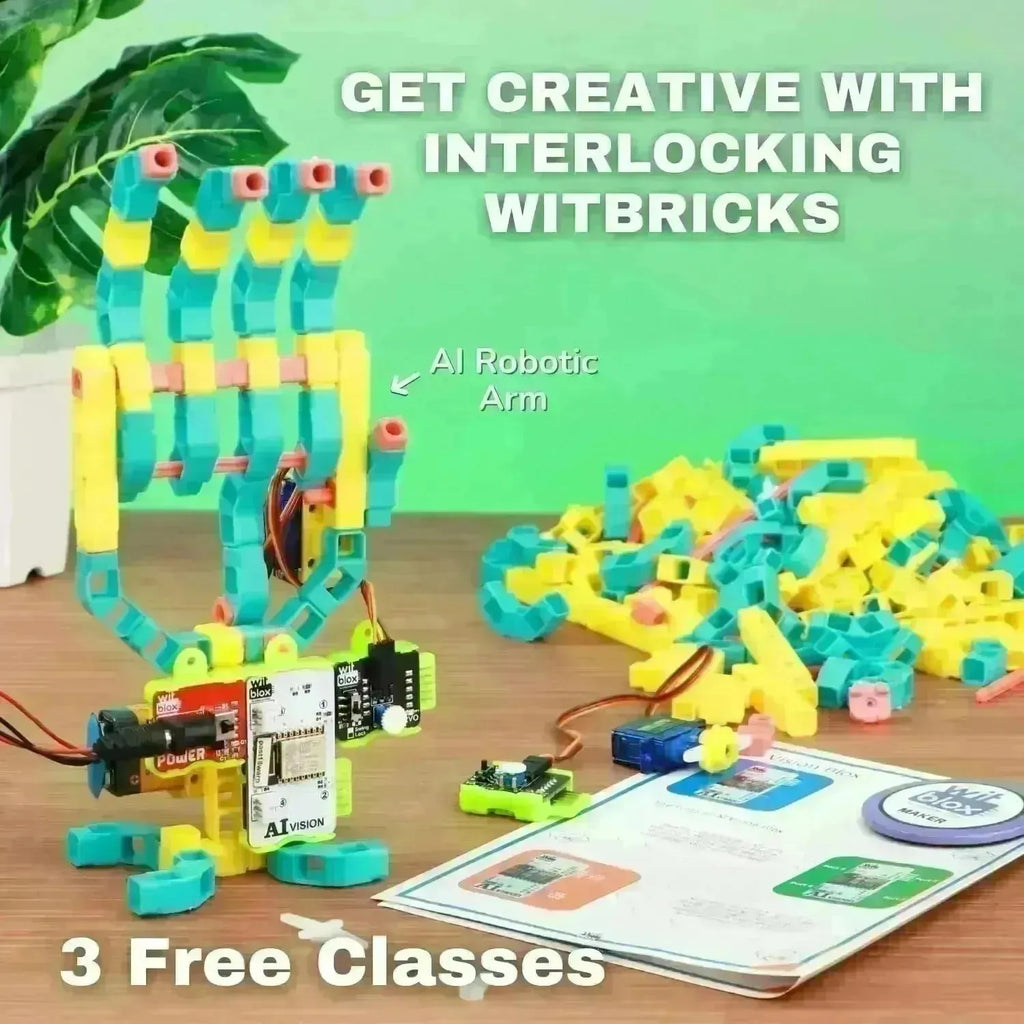 WitBlox AI Artificial Intelligence Robotic Science Kit for 101+ Project - Naivri