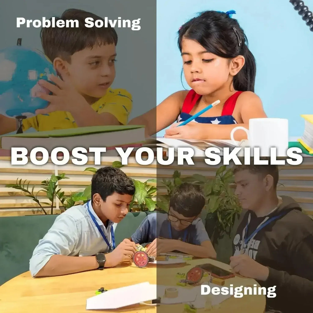 WitBlox DIY Robotic Science Kit – Build 101+ Robotics & IoT Projects | Modular STEM Kit with 134 Parts, Electronic Sensors & Bricks | Ideal for Kids 8+ | Includes Free Live Classes & 12-Month Warranty - Naivri