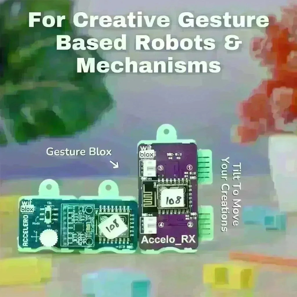 WitBlox DIY Robotics Kit for Kids – Robo Gesture Sensor Modular Kit | Hand-Controlled Gesture Sensing RC Car & Robotic Arm | STEM Educational Toy for Age 8+ | Includes 180+ Parts, 1-Year Warranty, Free 3 Live Classes - Naivri