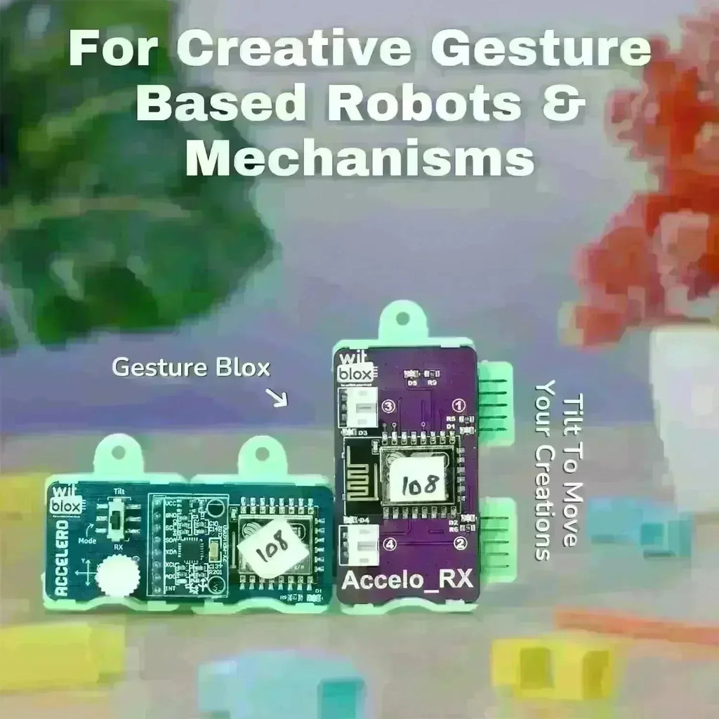WitBlox DIY Robotics Kit for Kids – Robo Gesture Sensor Modular Kit | Hand-Controlled Gesture Sensing RC Car & Robotic Arm | STEM Educational Toy for Age 8+ | Includes 180+ Parts, 1-Year Warranty, Free 3 Live Classes - Naivri