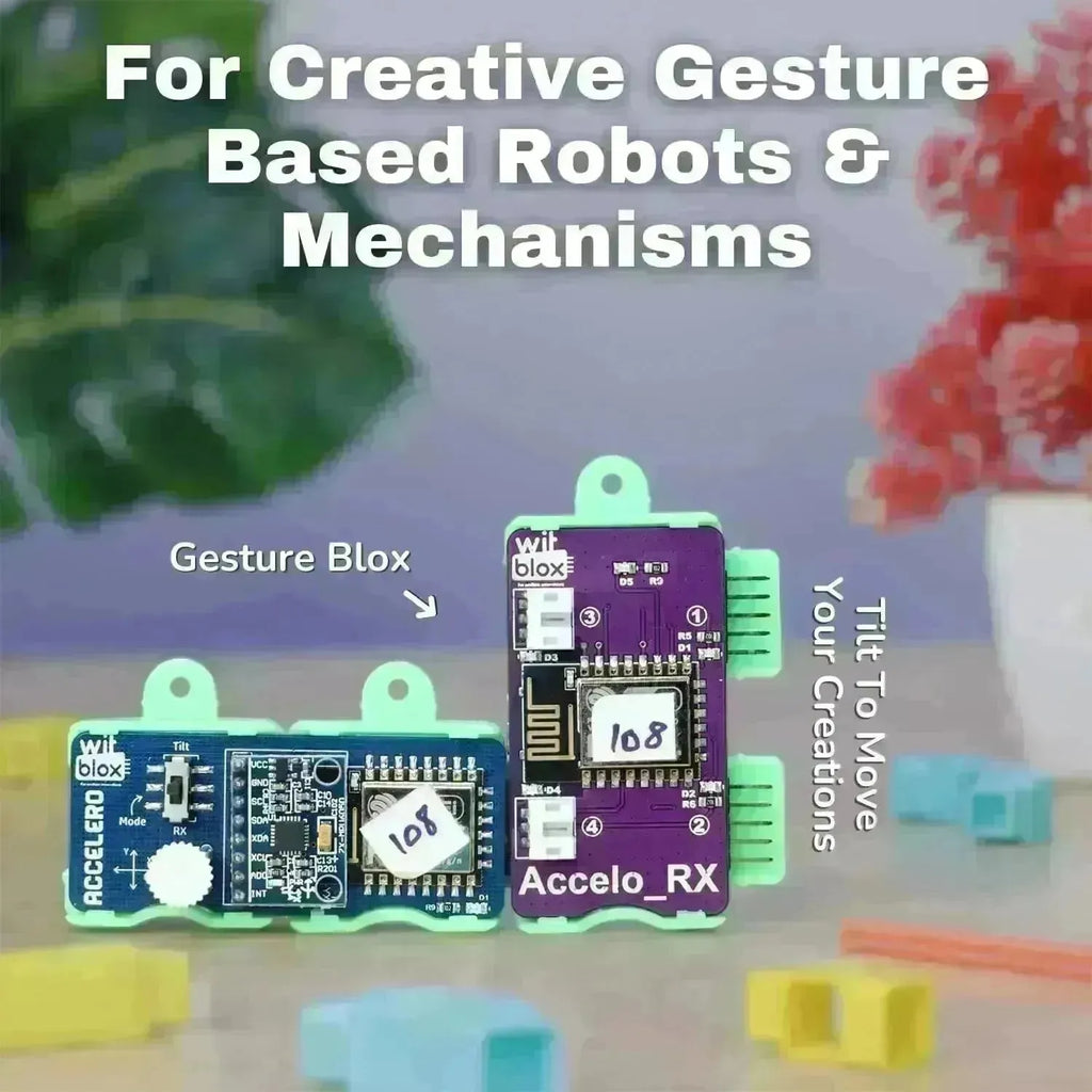 WitBlox DIY Robotics Kit Robo Gesture Sensor Modular Kit - Naivri