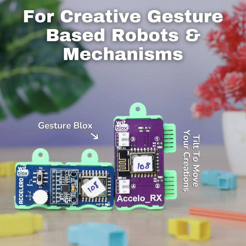 WitBlox DIY Robotics Kit Robo Gesture Sensor Modular Kit - Naivri