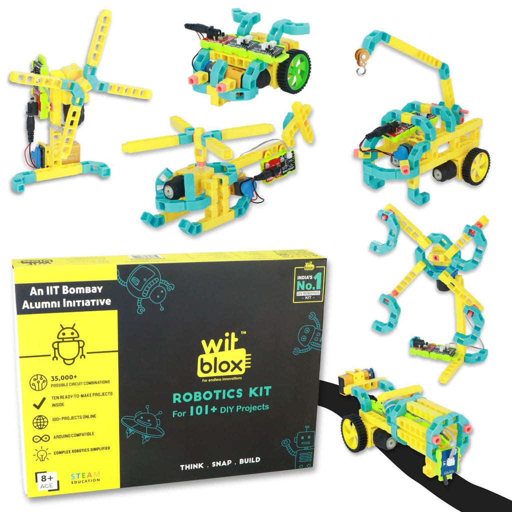Witblox Robotics Kit for 101+Diy Projects - Naivri