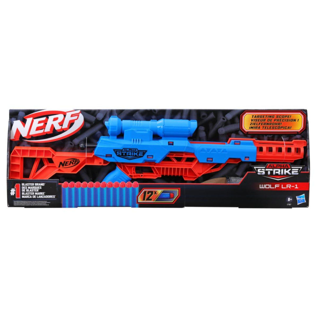 Wolf LR-1 Nerf Alpha Strike Toy Blaster - Naivri