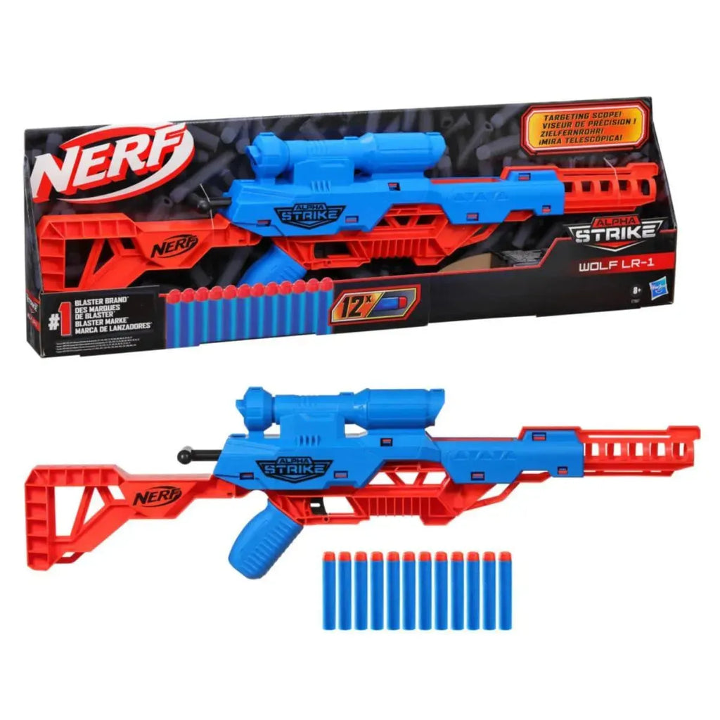 Wolf LR-1 Nerf Alpha Strike Toy Blaster - Naivri