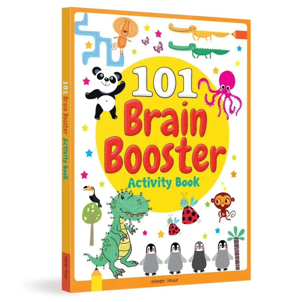 Wonder House 101 Brain Booster Activity Book - Naivri