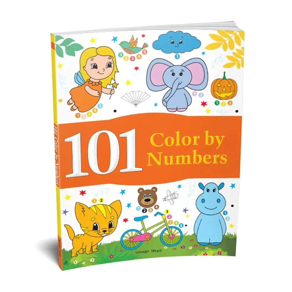 Wonder House 101 Color By Numbers Activity Book - Naivri