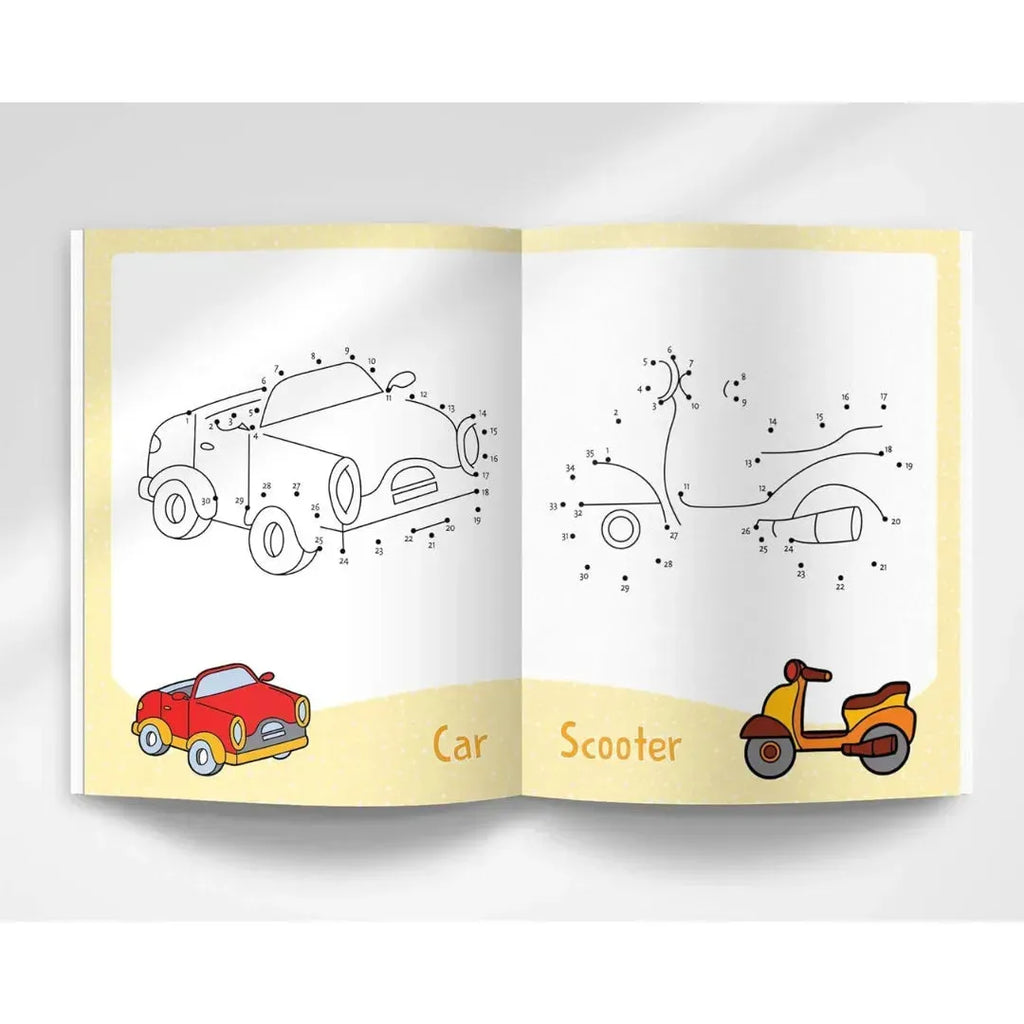 Wonder House 101 Dot To Dot Coloring Book - Naivri