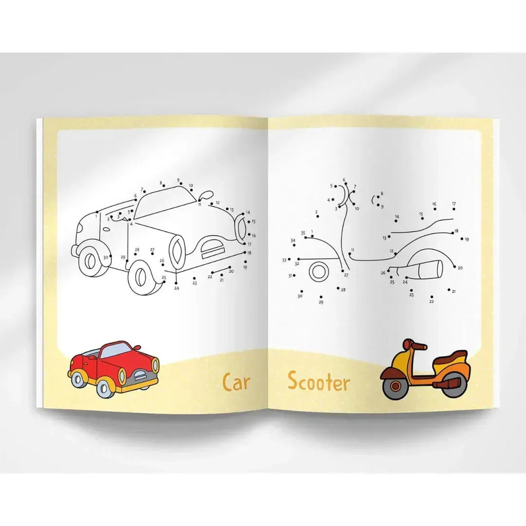 Wonder House 101 Dot To Dot Coloring Book - Naivri