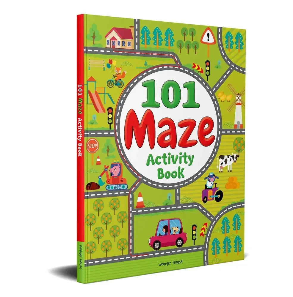 Wonder House 101 Maze Activity Book - Naivri