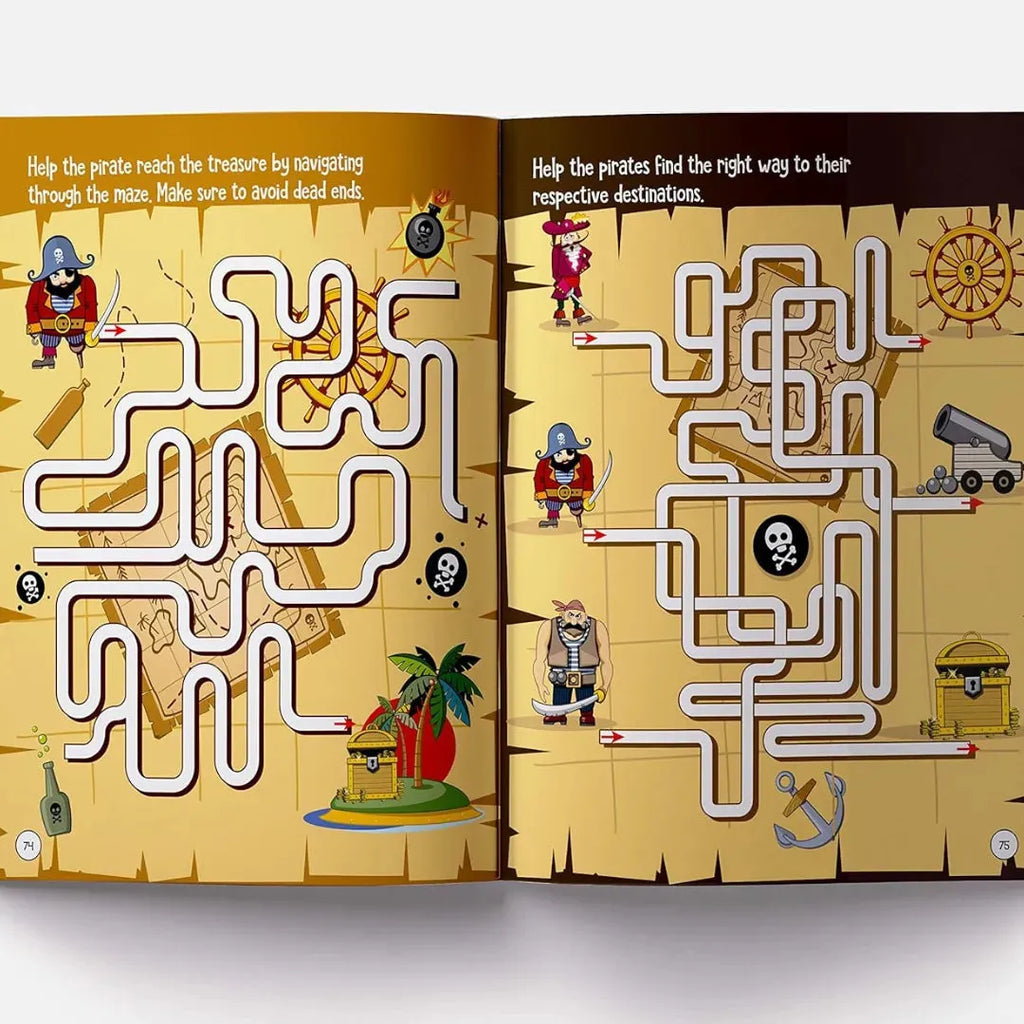 Wonder House 101 Maze Activity Book - Naivri