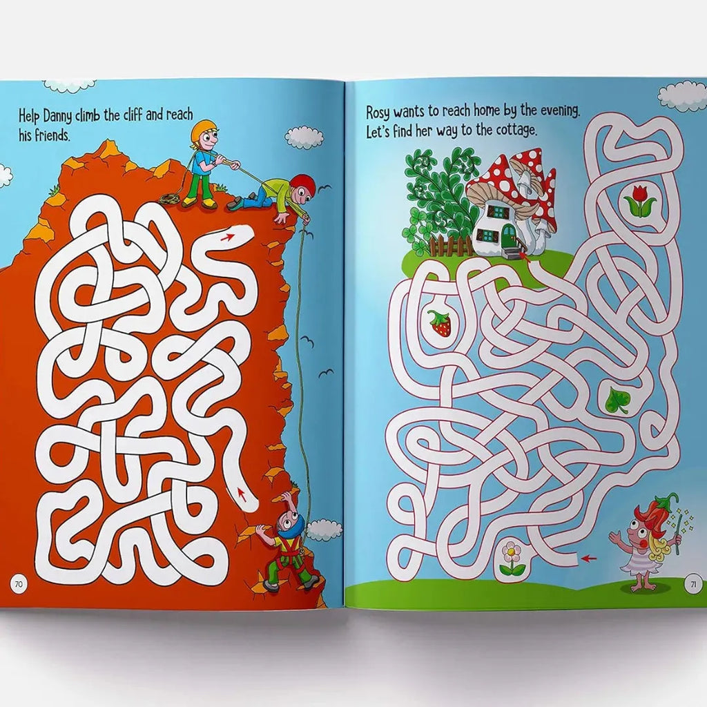 Wonder House 101 Maze Activity Book - Naivri