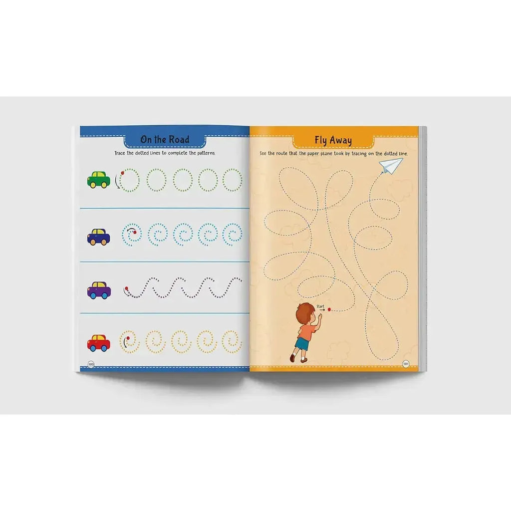 Wonder House 101 Pencil Control Activity Book - Naivri