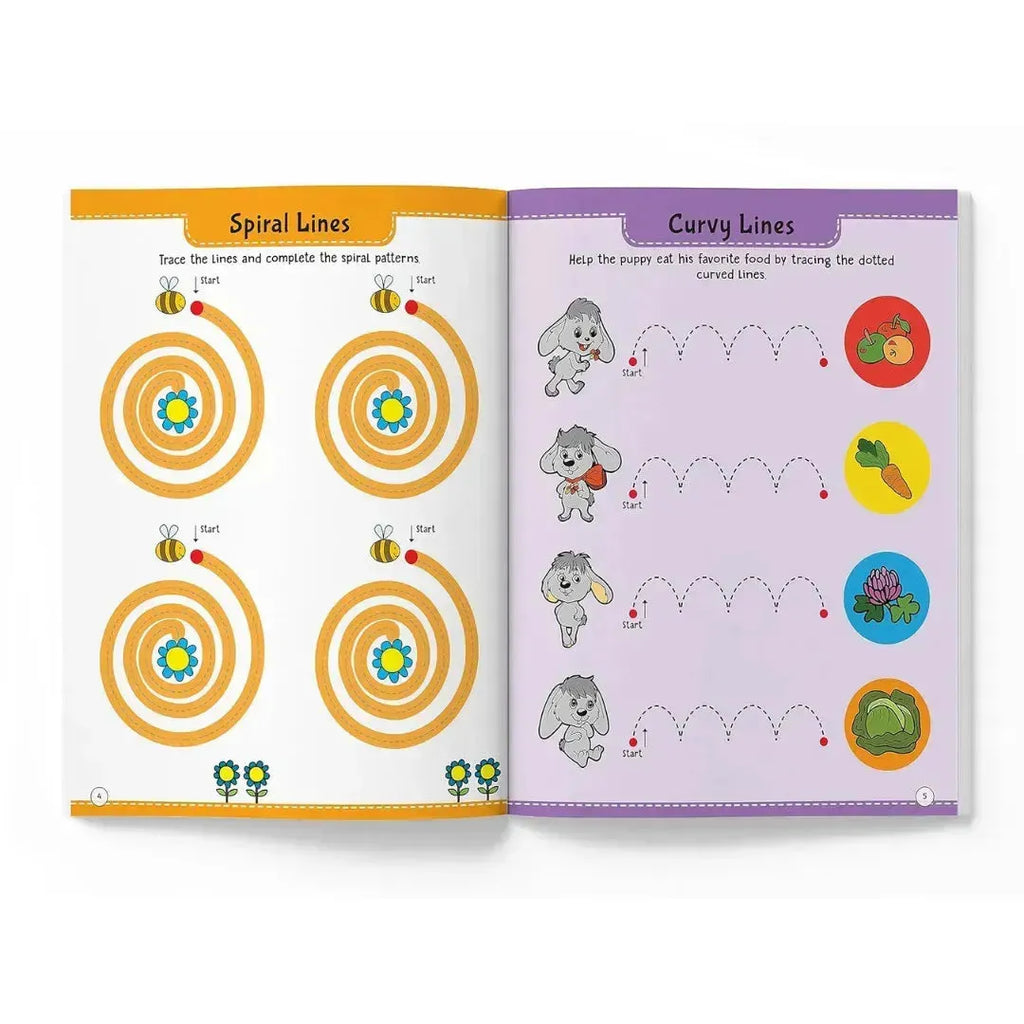 Wonder House 101 Pencil Control Activity Book - Naivri