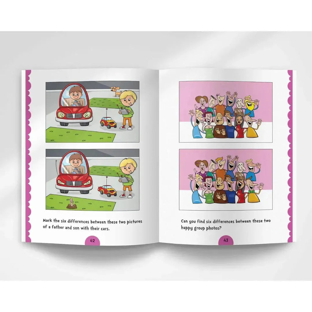 Wonder House 101 Spot the Differences Activity Book - Naivri