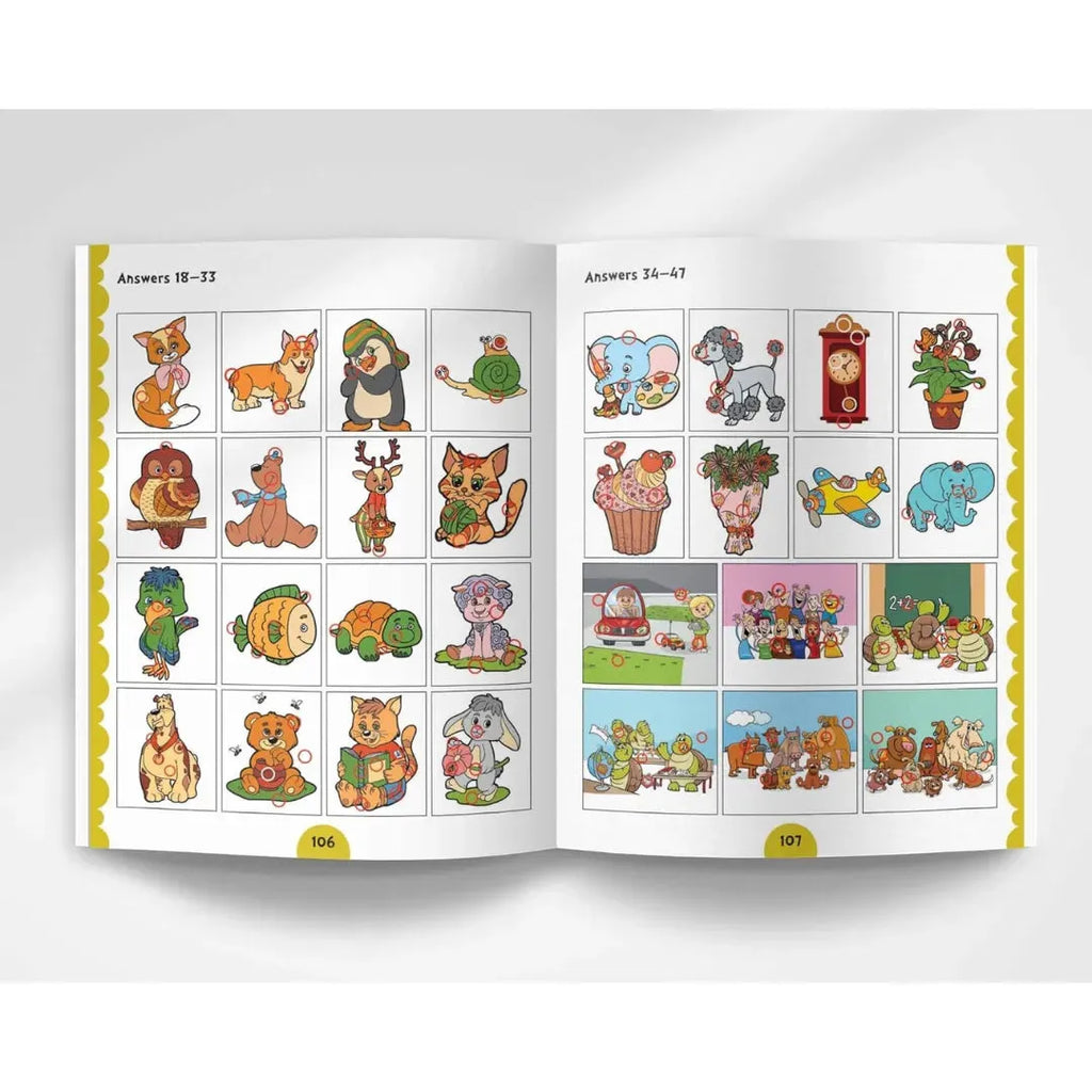 Wonder House 101 Spot the Differences Activity Book - Naivri